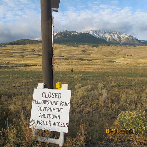 Yellowstone National Park: Closed Due to Government Shutdown