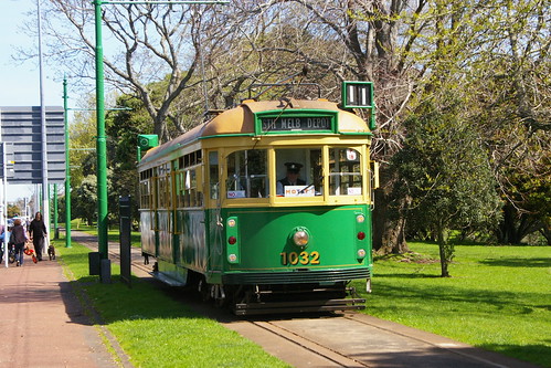 Melbourne & Metropolitan Tramways Board W7 class in MOTAT, Auckland, New Zealand /Oct 2,2013