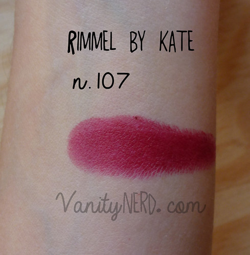 Rimmel by Kate swatch 107