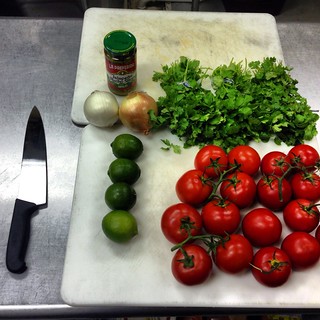 Enough ingredients for Salsa