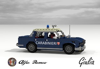 Alfa Romeo Giulia - Type 105 Berlina - Italian Carabinieri
