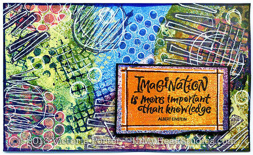 "Imagination Is More Important Than Knowledge" ICAD : 7-6-13
