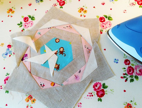 Patchwork Please!  Zakka Along 2: Happy Hexagon Trivet