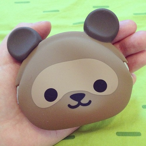 Squee! I'll be reviewing this tanuki purse from #jetpens on Super Cute Kawaii soon!