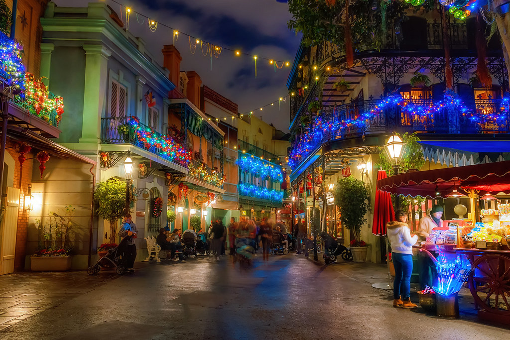 Glowing New Orleans Square