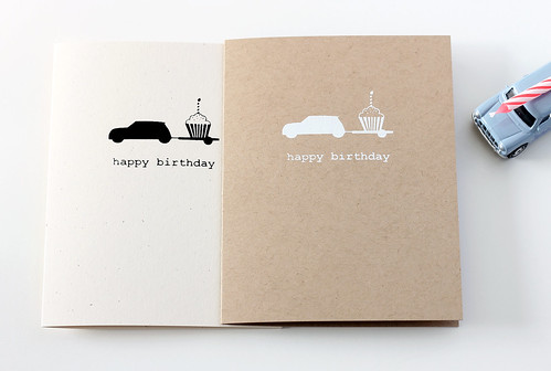 Happy Birthday Mini Cooper Card