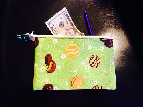 Girl Scout cookie pouch