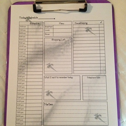 Yep, I'm going to have to do it. #schedule #routine #toomuchtodo