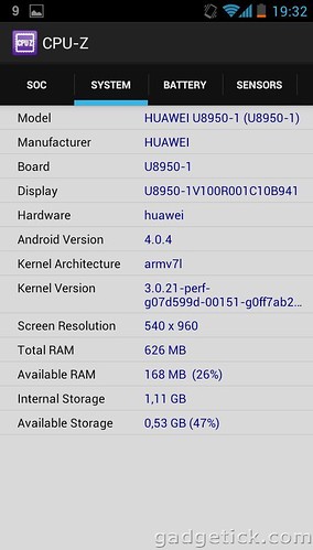 CPU-Z  Android