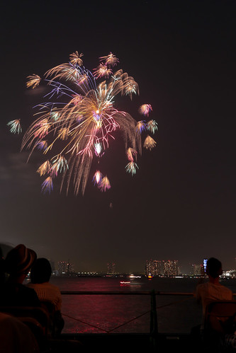 「昇小花 夜空のコサージュ」 by 細谷一夫 東京湾大華火 2013 Tokyo Bay Grand Fireworks
