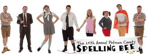 Promotional image for Blackout Productions' 25th Annual Putnam County Spelling Bee