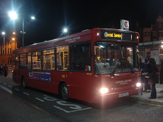London United DPS659 on Route 533, Hammersmith Bus Station