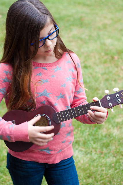 Elena's ukulele