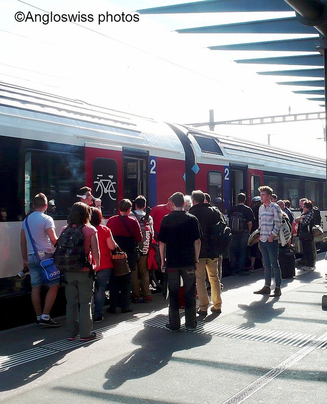 Train Departure Solothurn Main Station