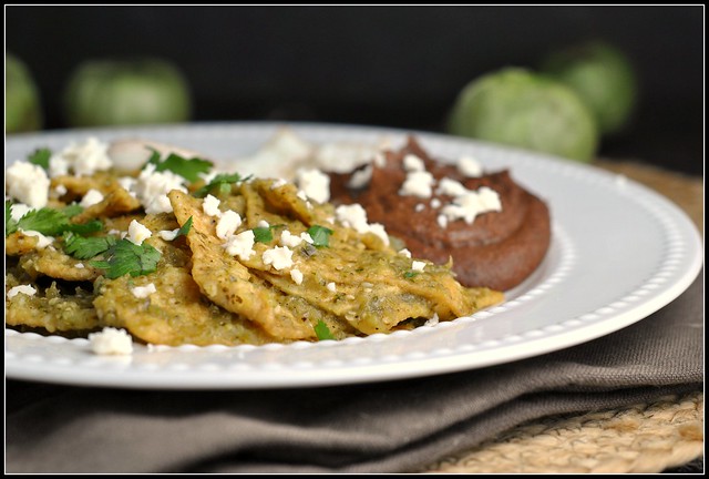 Chilaquiles and Salsa Verde 4