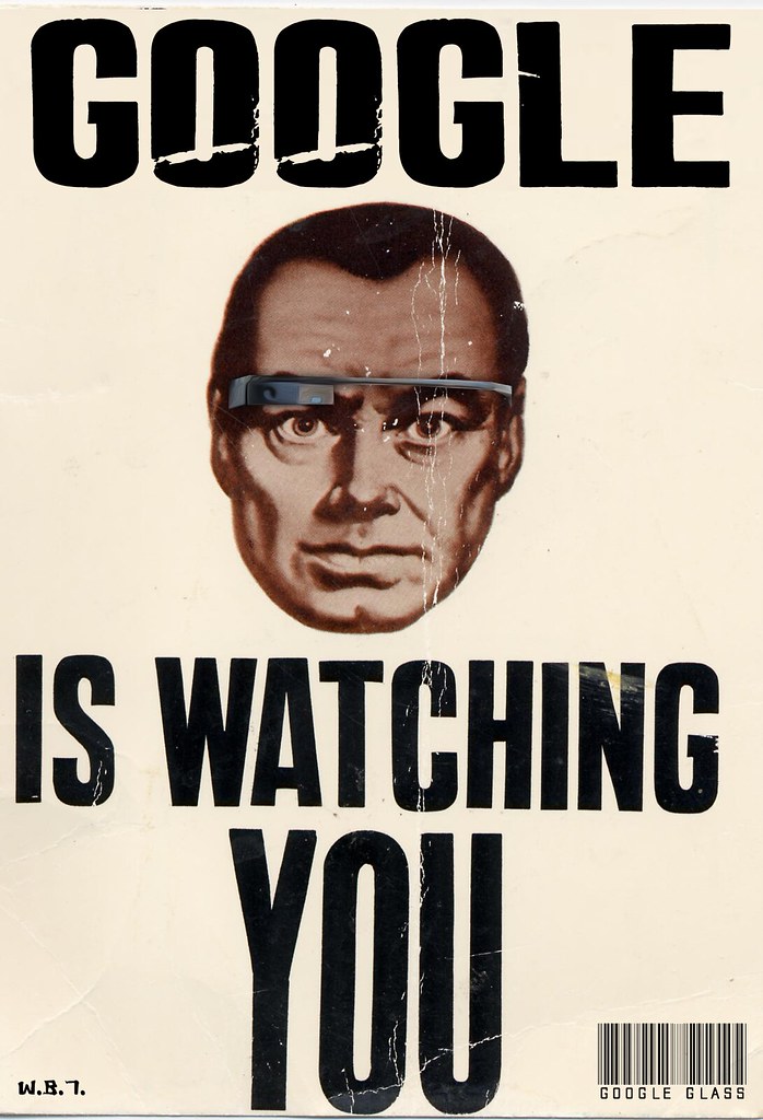 GOOGLE GLASS IS WATCHING YOU