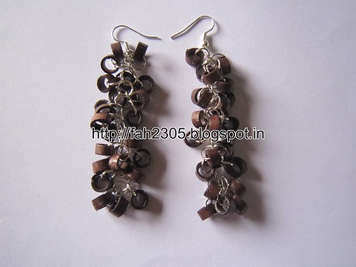 Handmade Jewelry - Paper Quilling Rings Hanging (1) by fah2305