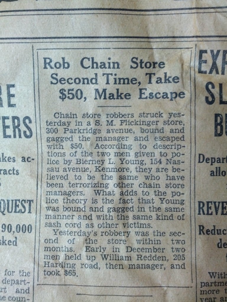 Buffalo Courier Express Feb 10th 1931