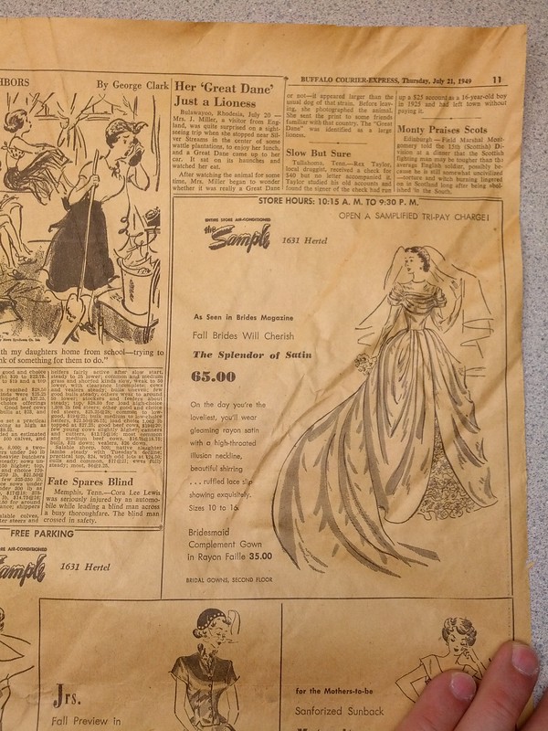 Buffalo Courier Express Thursday July 21, 1949