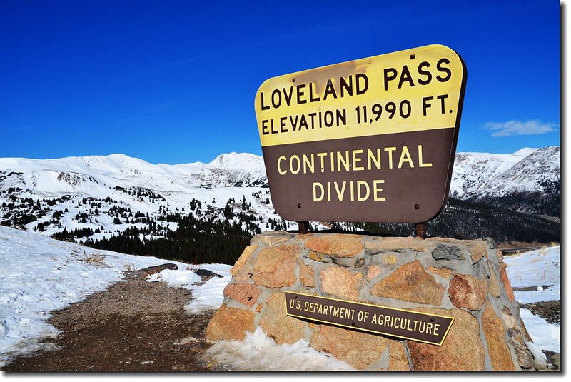 Loveland Pass; summit 1