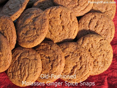What are some recipes for ginger snap cookies?