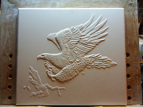 Mercanti's Australian eagle design