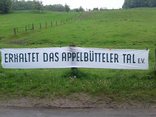 20 jähriges Jubiläum des Vereins "Rettet das Appelbütteler Tal"