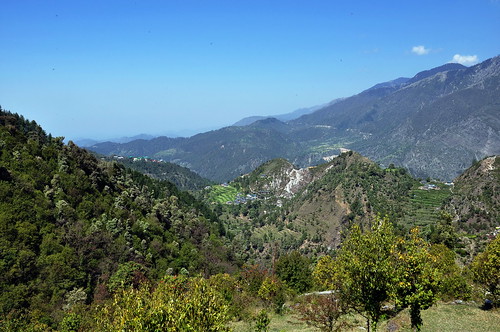 India - Himashal Pradesh - Dharamsala - View Into The Valley (1)