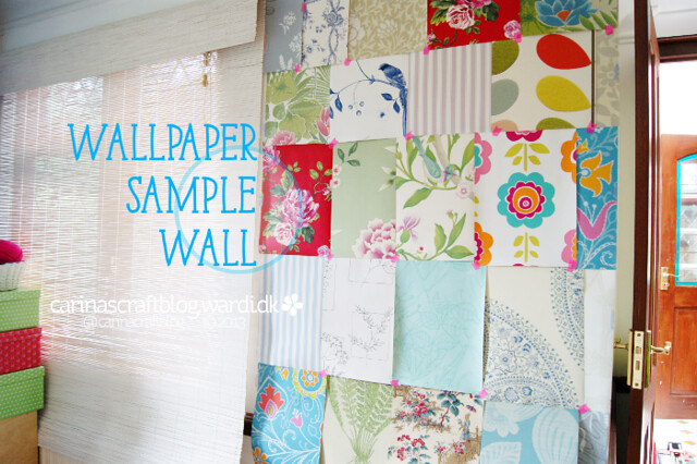 Wallpaper sample wall