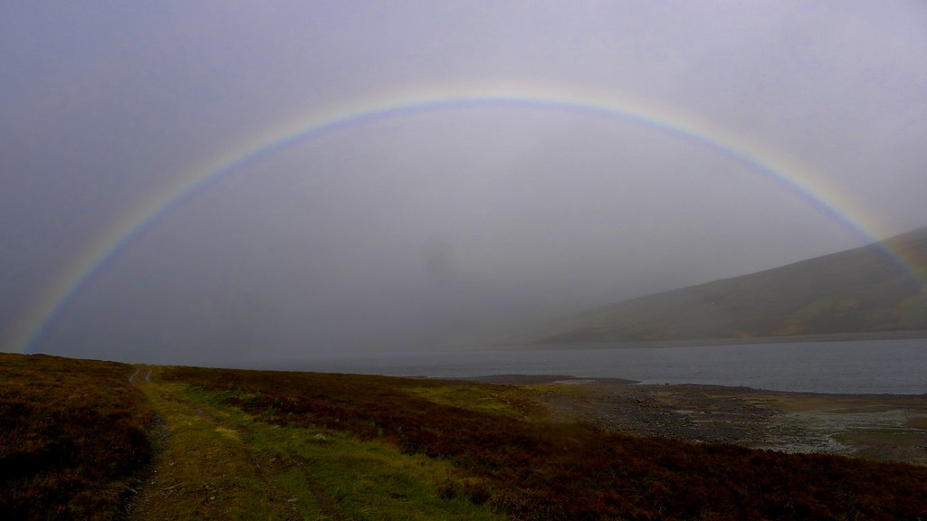 Rainbow over Loch Errochty