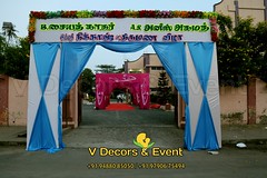 Wedding Decorations in Anthoniyar Mahal Pondicherry