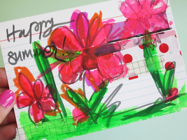Video | Doodling on an Index Card