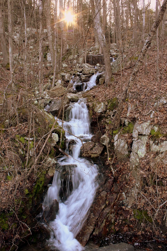 Unnamed waterfall one seen along the old Dixie Highway