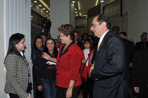 Presidenta da República, Dilma Rousseff visita Sede do Sindicato dos Comerciários de São Paulo