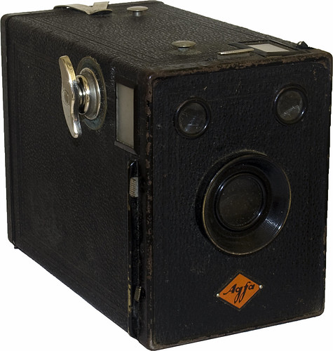 Agfa Box caméra brevet Nº 1489-190 Noir Utilisé 