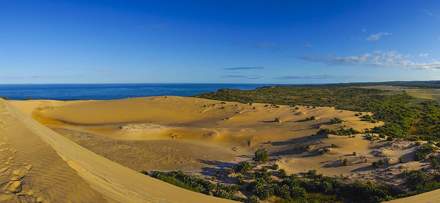 Sand Dune In Bazaruto National Park, Vilanculos, Mozambique