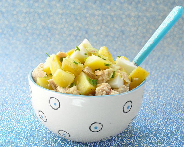 Spring Potato Salad with Tuna