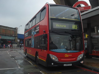 London Central E103 on Route 185, Vauxhall
