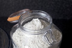 regular old flour will do