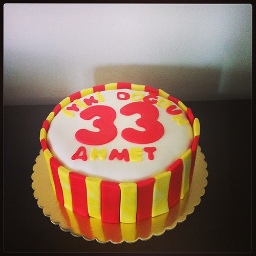 #birthdaycake #gs#sugarart #sugarpaste #sekerhamurlupastalar by l'atelier de ronitte