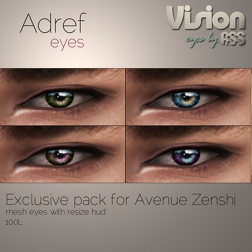Vision by A:S:S - Adref eyes, Zenshi exclusive by Pho Vinternatt