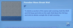 Paradise Wave Break Wall 4