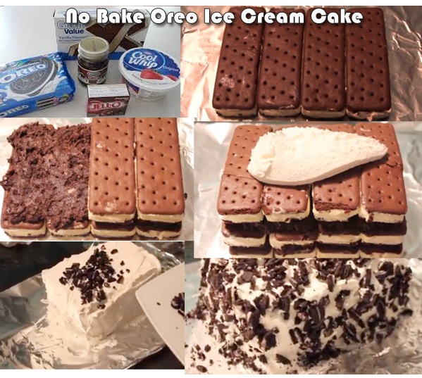 no bake oreo ice cream cake