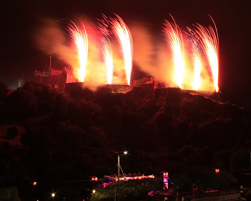 Edinburgh International Festival fireworks concert 1 September 2013