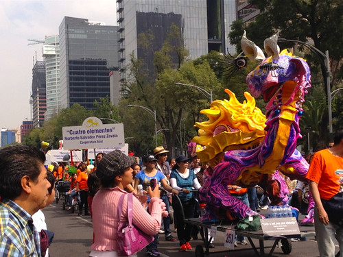 Mexico City popular art parade 2