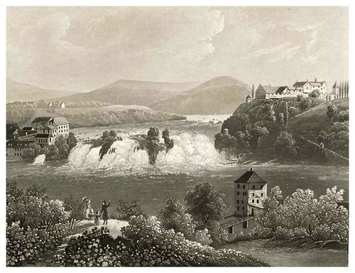001-Cascada del Rhin-Cinquante vues pittoresques de la Suisse… -Vía e-rara