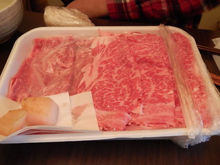 すき焼き用肉　by wishigrow