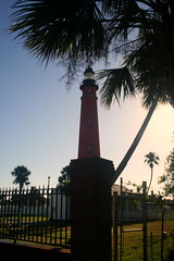lighthouses...st augustine, ponce de leon point, lady of the lake...
