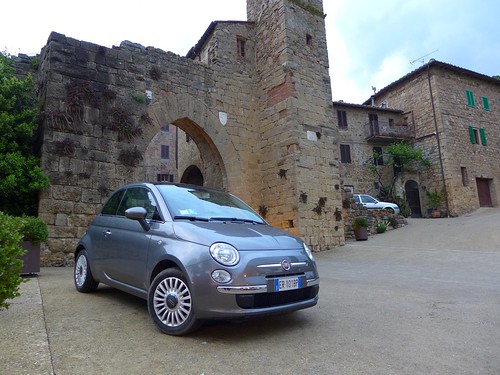 Fiat 500 in Montichiello