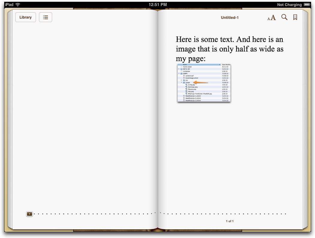 iBooks does width!